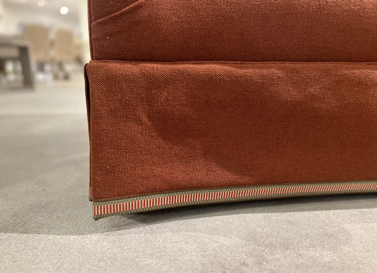 Highland House 2103-82/260 Elizabeth Tufted Skirted Sofa Highland House 2103-82/260 Elizabeth Tufted Skirted Sofa