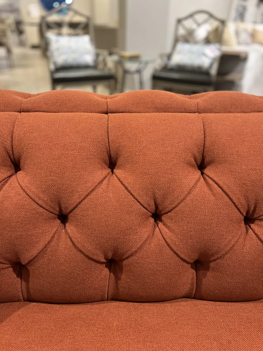 Highland House 2103-82/260 Elizabeth Tufted Skirted Sofa Highland House 2103-82/260 Elizabeth Tufted Skirted Sofa