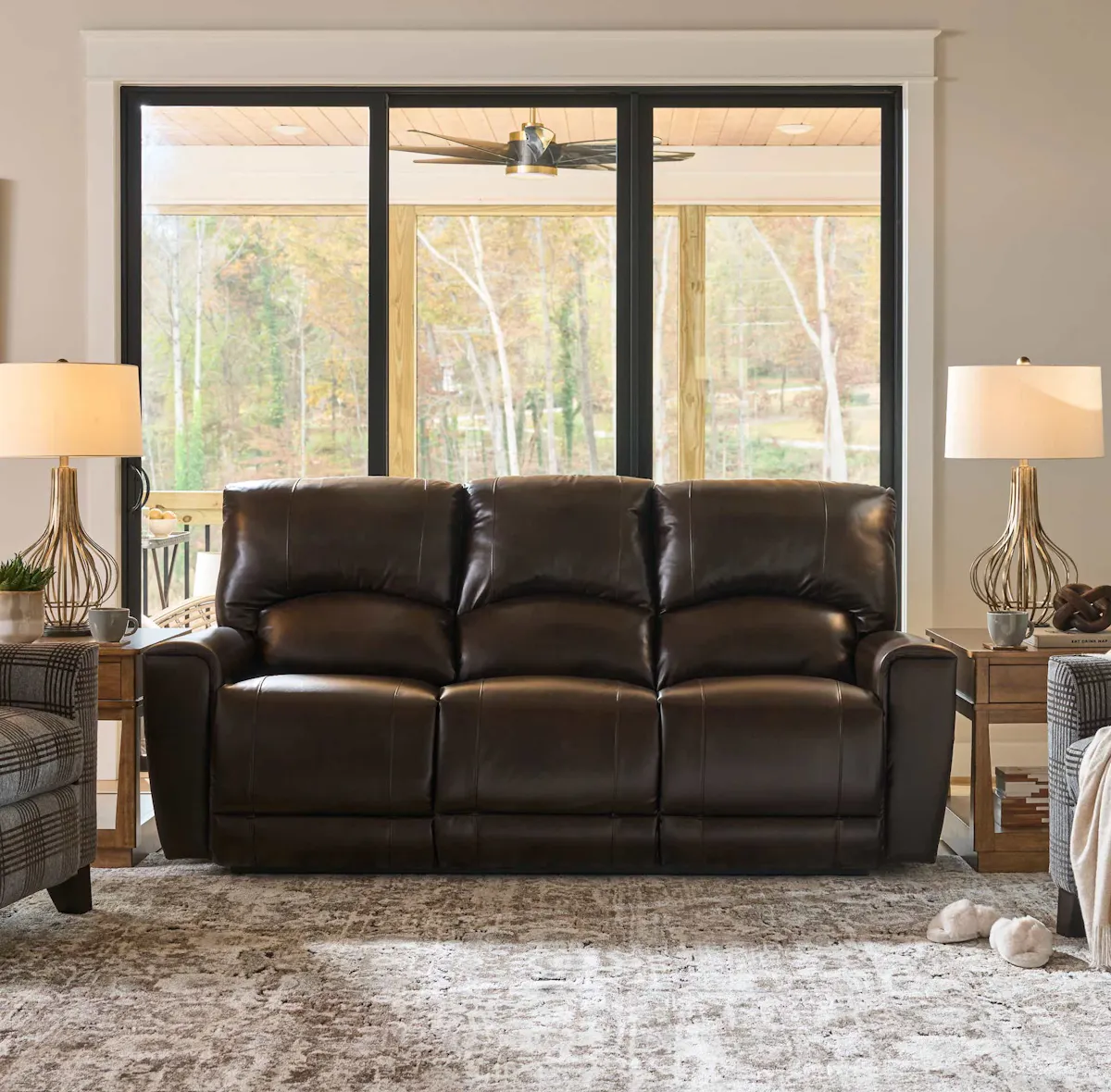 La-Z-Boy U44802 Cassian Power Reclining Sofa w/ Headrest La-Z-Boy U44802 Cassian Power Reclining Sofa w/ Headrest
