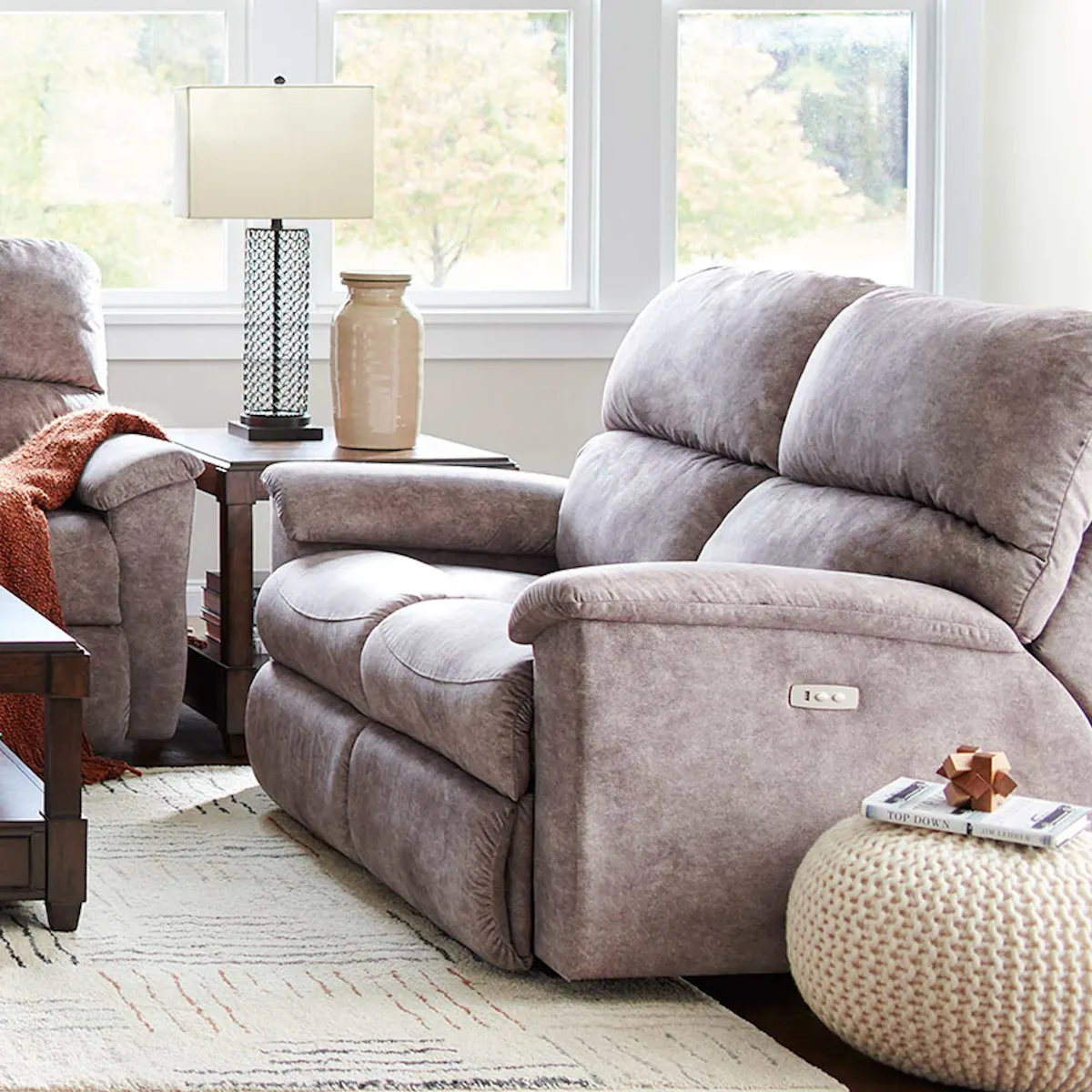 La-Z-Boy U48727 Brooks Power Reclining Loveseat w/ Headrest La-Z-Boy U48727 Brooks Power Reclining Loveseat w/ Headrest