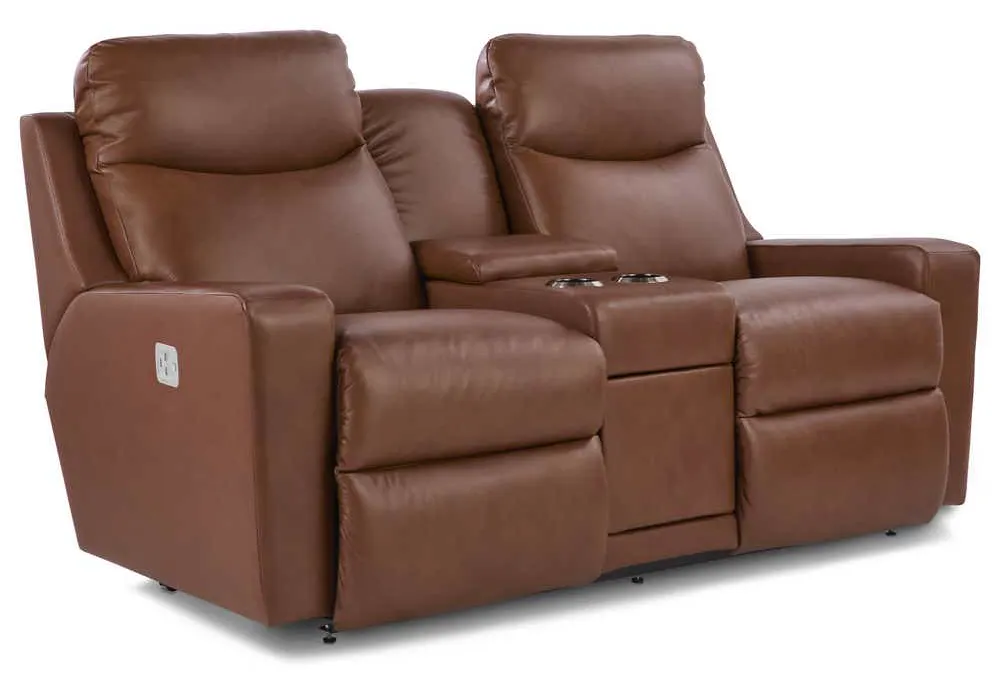 La-Z-Boy U49781 Emmons Power Reclining Loveseat w/ Headrest & Console La-Z-Boy U49781 Emmons Power Reclining Loveseat w/ Headrest & Console
