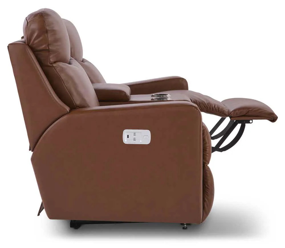 La-Z-Boy U49781 Emmons Power Reclining Loveseat w/ Headrest & Console La-Z-Boy U49781 Emmons Power Reclining Loveseat w/ Headrest & Console
