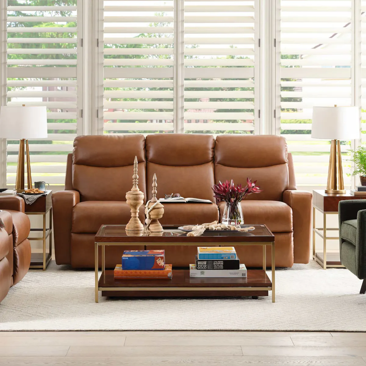 La-Z-Boy X44781 Emmons Power Reclining Sofa w/ Headrest & Lumbar La-Z-Boy X44781 Emmons Power Reclining Sofa w/ Headrest & Lumbar