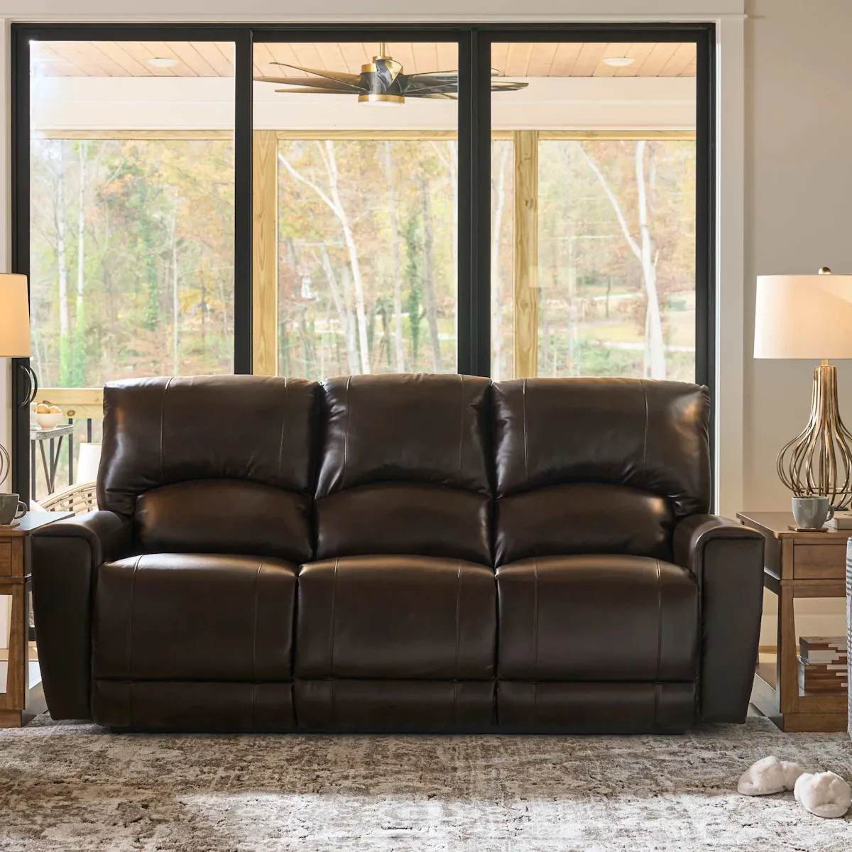 La-Z-Boy X44802 Cassian Power Reclining Sofa w/ Headrest & Lumbar La-Z-Boy X44802 Cassian Power Reclining Sofa w/ Headrest & Lumbar