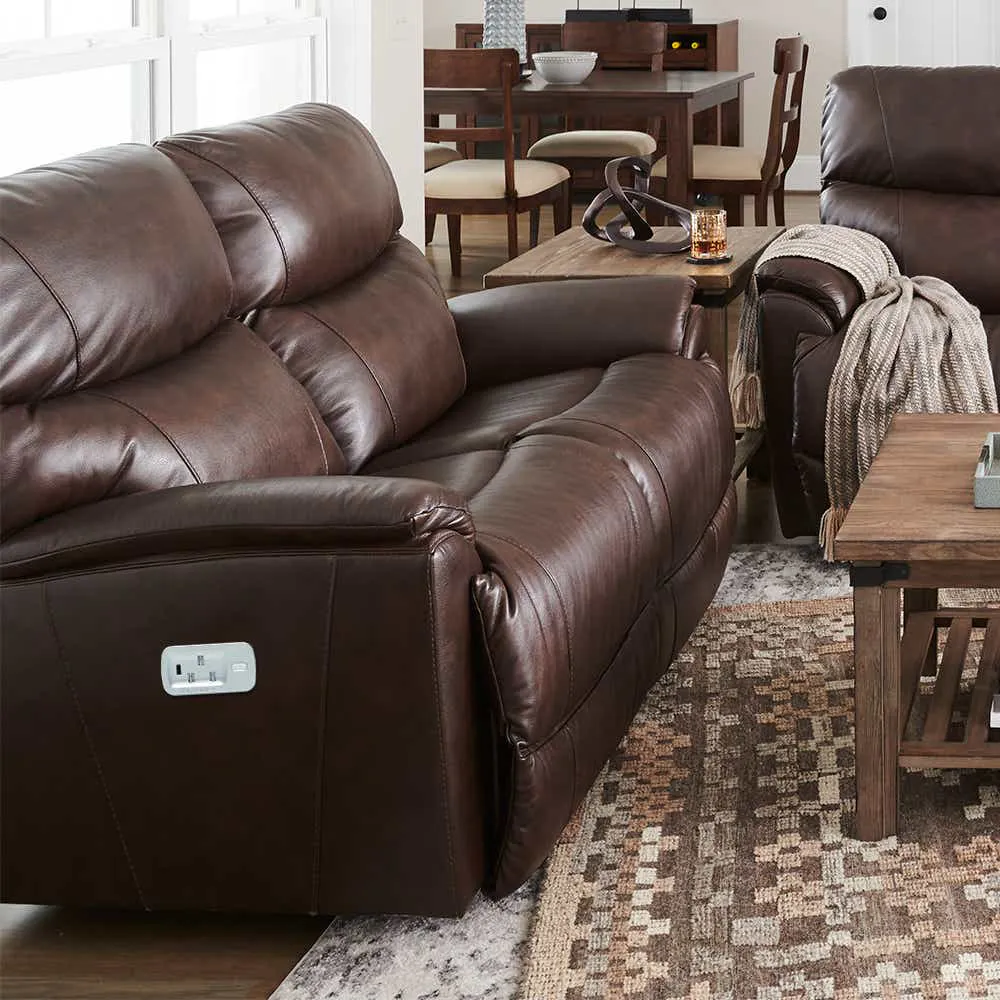 La-Z-Boy X48724 Trouper Power Reclining Loveseat w/ Headrest & Lumbar La-Z-Boy X48724 Trouper Power Reclining Loveseat w/ Headrest & Lumbar