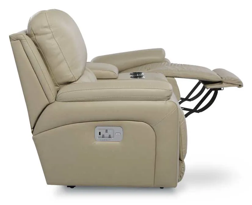 La-Z-Boy X49530 Greyson Power Reclining Loveseat w/ Headrest, Lumbar & Console La-Z-Boy X49530 Greyson Power Reclining Loveseat w/ Headrest, Lumbar & Console