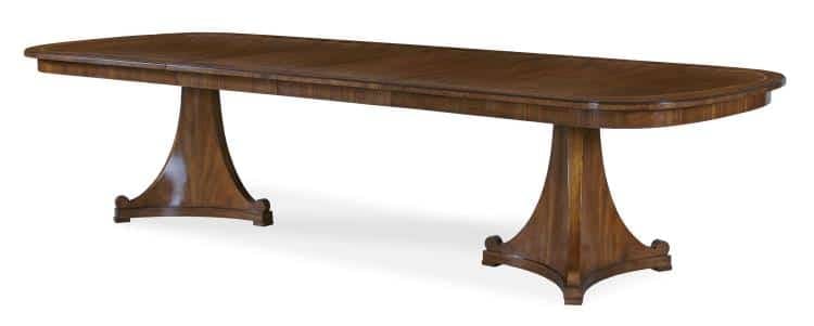 Century Furniture AE9-315 Dawning Tri-Pedestal Dining Table Century Furniture AE9-315 Dawning Tri-Pedestal Dining Table