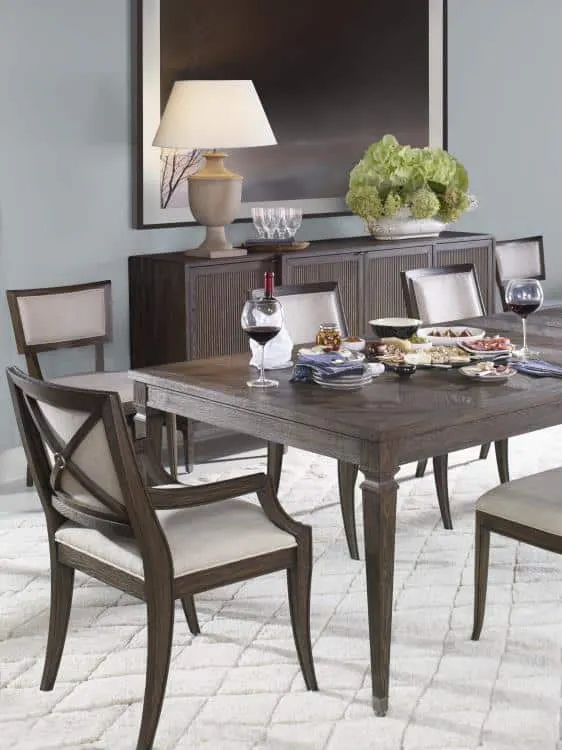 Century Furniture B2H-303 Daniel Dining Table Brown Rustic Century Furniture B2H-303 Daniel Dining Table Brown Rustic