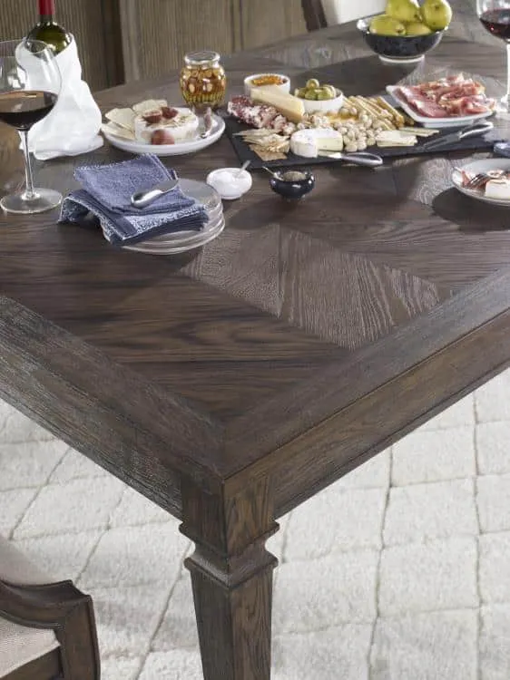 Century Furniture B2H-303 Daniel Dining Table Brown Rustic Century Furniture B2H-303 Daniel Dining Table Brown Rustic