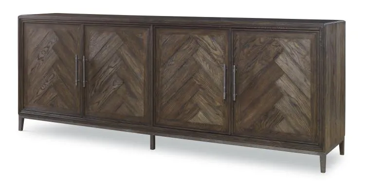 Century Furniture B2H-406 Blake Credenza Brown Rustic