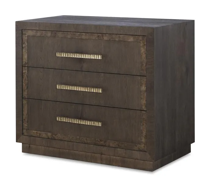 Century Furniture CBA-223-V2 Monterey Three Drawer Nightstand Hawthorne Dark Century Furniture CBA-223-V2 Monterey Three Drawer Nightstand Hawthorne Dark