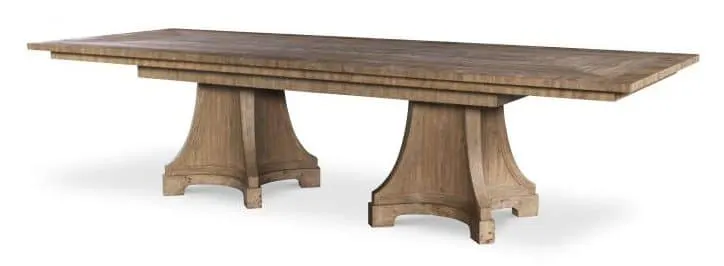 Century Furniture CBA-301-V1 Monterey Large Dining Table Hawthorne Light