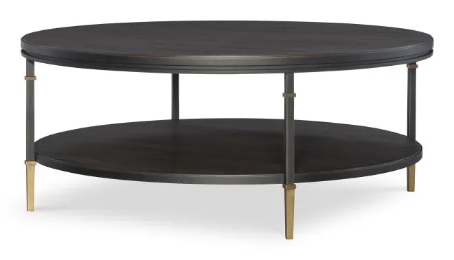 Century Furniture CBA-605-V2 Monterey Round Cocktail Table Hawthorne Dark Century Furniture CBA-605-V2 Monterey Round Cocktail Table Hawthorne Dark