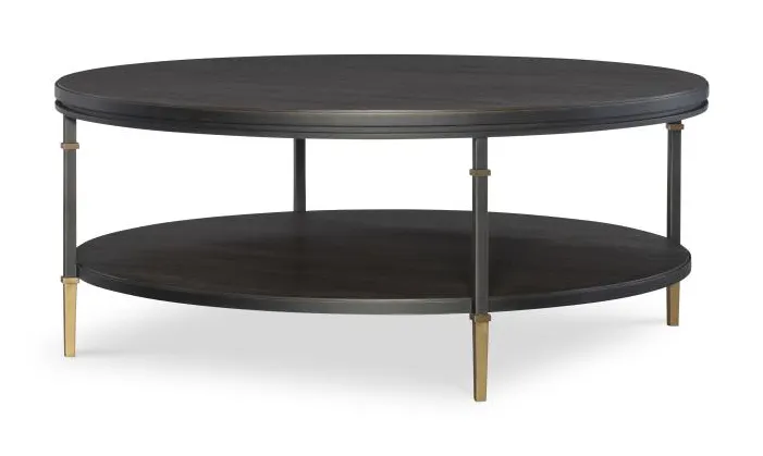 Century Furniture CBA-605-V2 Monterey Round Cocktail Table Hawthorne Dark Century Furniture CBA-605-V2 Monterey Round Cocktail Table Hawthorne Dark