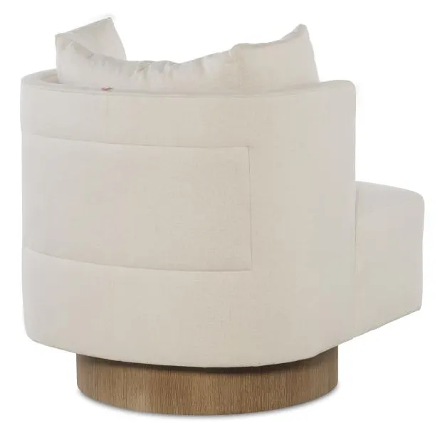 Century Furniture CC9-3186-8 Riposo Swivel Chair Oak Base Century Furniture CC9-3186-8 Riposo Swivel Chair Oak Base