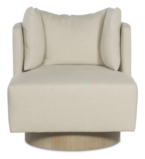 Century Furniture CC9-3186-8 Riposo Swivel Chair Oak Base Century Furniture CC9-3186-8 Riposo Swivel Chair Oak Base