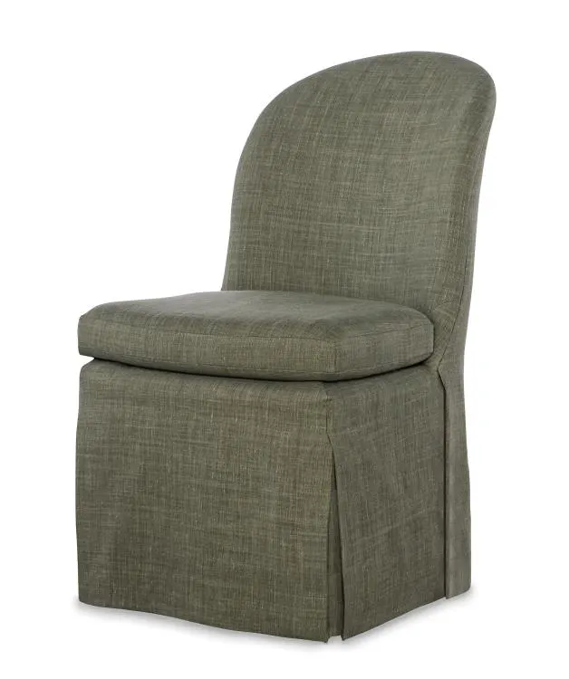 Century Furniture CC9-3207S-SK Olivia Skirted Dining Side Chair