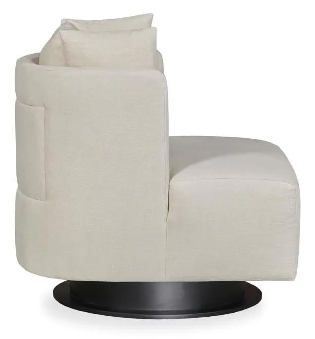 Century Furniture CCU-3186-8-F1 Riposo Swivel Chair Metal Base Century Furniture CCU-3186-8-F1 Riposo Swivel Chair Metal Base