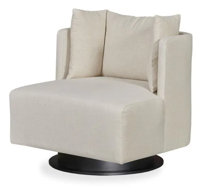 Century Furniture CCU-3186-8-F1 Riposo Swivel Chair Metal Base Century Furniture CCU-3186-8-F1 Riposo Swivel Chair Metal Base