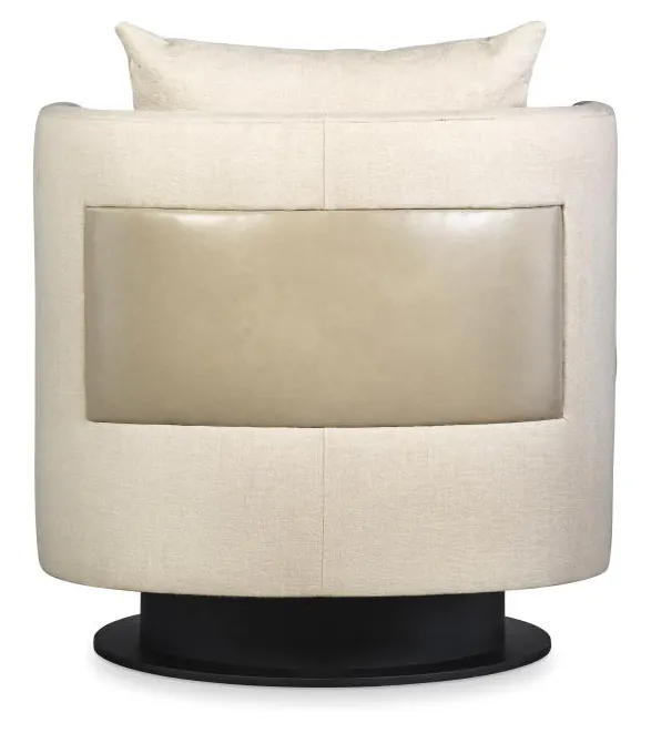 Century Furniture CCU-3214-8-F1 Riposo Swivel Chair Single Back Metal Base Century Furniture CCU-3214-8-F1 Riposo Swivel Chair Single Back Metal Base