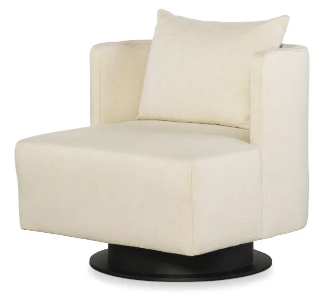 Century Furniture CCU-3214-8-F1 Riposo Swivel Chair Single Back Metal Base Century Furniture CCU-3214-8-F1 Riposo Swivel Chair Single Back Metal Base