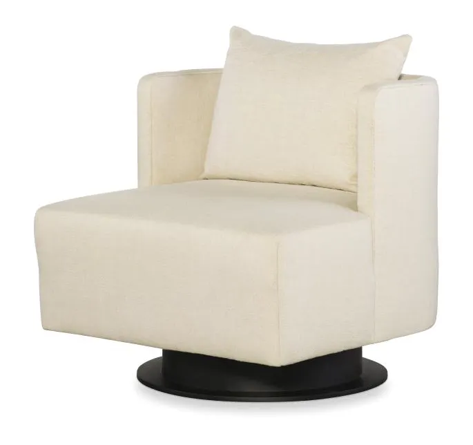 Century Furniture CCU-3214-8-F1 Riposo Swivel Chair Single Back Metal Base Century Furniture CCU-3214-8-F1 Riposo Swivel Chair Single Back Metal Base