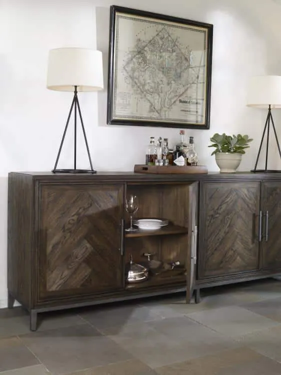 Century Furniture B2H-406 Blake Credenza Brown Rustic Century Furniture B2H-406 Blake Credenza Brown Rustic