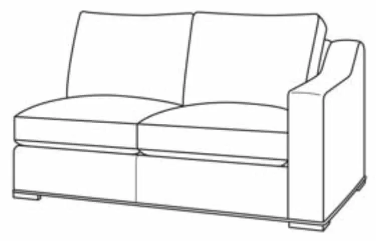 Century Furniture D13U-5201-72-F1 Armanti Outdoor RAF Love Seat Century Furniture D13U-5201-72-F1 Armanti Outdoor RAF Love Seat