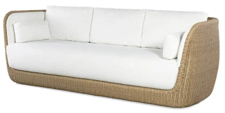Century Furniture D8U-3033-F2 Soverato Outdoor Sofa Natural Century Furniture D8U-3033-F2 Soverato Outdoor Sofa Natural