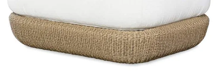 Century Furniture D8U-3034-F2 Soverato Outdoor Ottoman Natural Century Furniture D8U-3034-F2 Soverato Outdoor Ottoman Natural