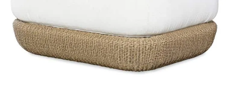 Century Furniture D8U-3034-F2 Soverato Outdoor Ottoman Natural Century Furniture D8U-3034-F2 Soverato Outdoor Ottoman Natural