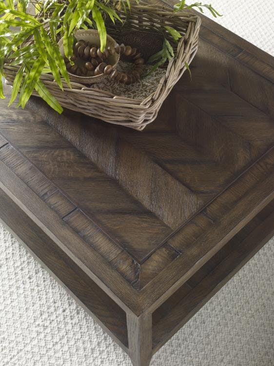 Century Furniture B2H-603 Dalton Cocktail Table Brown Rustic Century Furniture B2H-603 Dalton Cocktail Table Brown Rustic