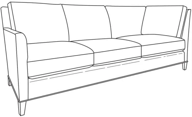 Century Furniture ES9-1340-43 Jordan LAF Corner Sofa Century Furniture ES9-1340-43 Jordan LAF Corner Sofa