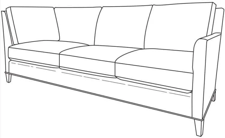 Century Furniture ES9-1340-53 Jordan RAF Corner Sofa Century Furniture ES9-1340-53 Jordan RAF Corner Sofa