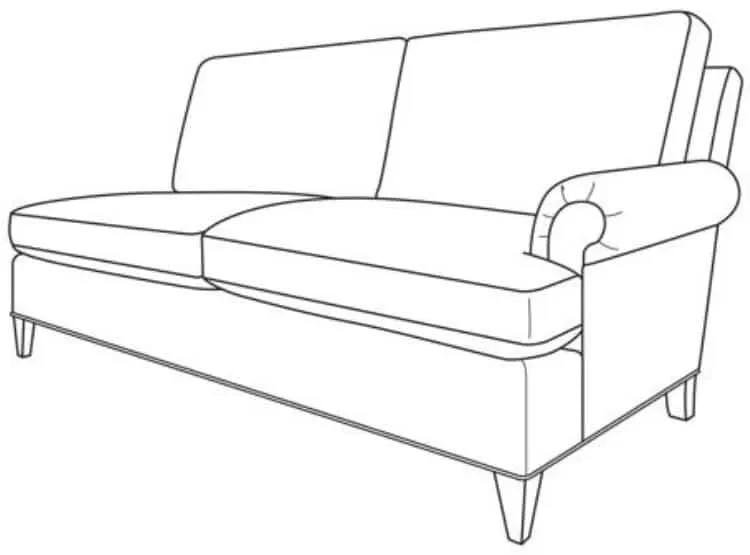 Century Furniture ES9-1341-72 Hartford RAF Love Seat Century Furniture ES9-1341-72 Hartford RAF Love Seat