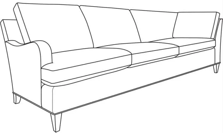 Century Furniture ES9-1342-43 Logan LAF Corner Sofa Century Furniture ES9-1342-43 Logan LAF Corner Sofa