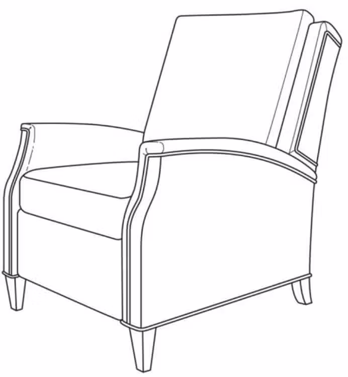 Century Furniture LR9-1087-6M Henley Manual Recliner Century Furniture LR9-1087-6M Henley Manual Recliner
