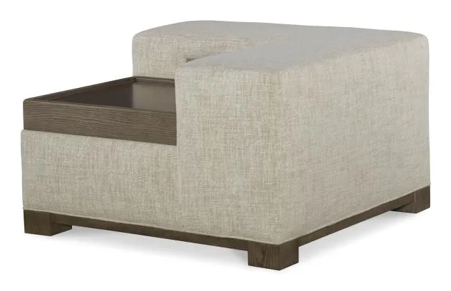 Century Furniture LTD7600-23OAK Cornerstone Corner Table Ottoman Oak Century Furniture LTD7600-23OAK Cornerstone Corner Table Ottoman Oak