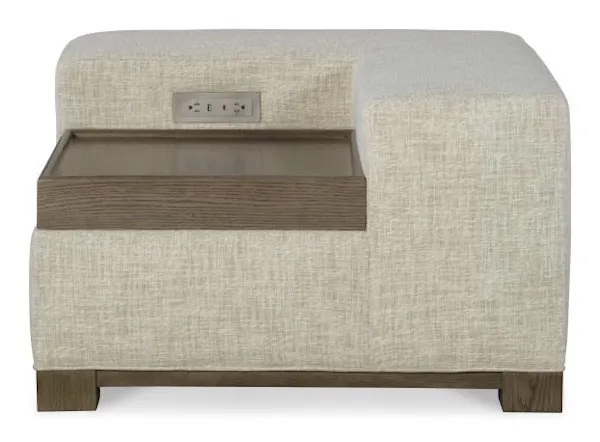 Century Furniture LTD7600-23OAK Cornerstone Corner Table Ottoman Oak Century Furniture LTD7600-23OAK Cornerstone Corner Table Ottoman Oak