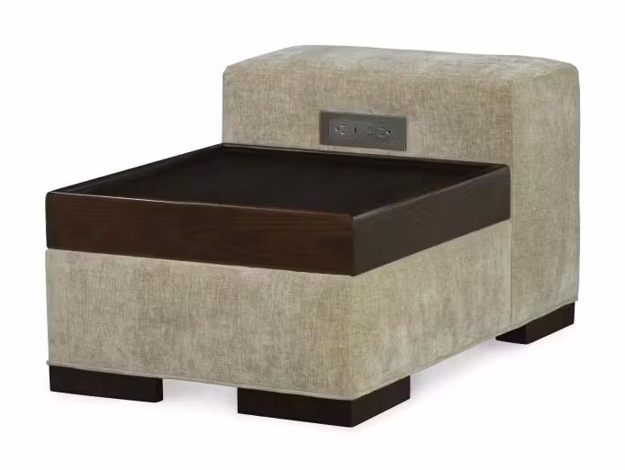 Century Furniture LTD7600-24OAKL Cornerstone LAF Table Ottoman Century Furniture LTD7600-24OAKL Cornerstone LAF Table Ottoman