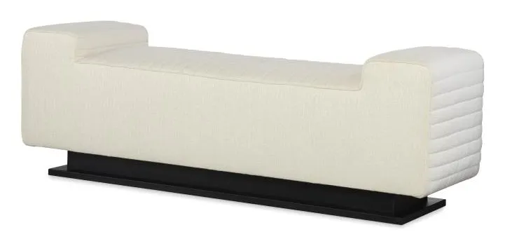 Century Furniture LTU-1081-17-F1 Tatami Quilted Bench Metal Base Century Furniture LTU-1081-17-F1 Tatami Quilted Bench Metal Base
