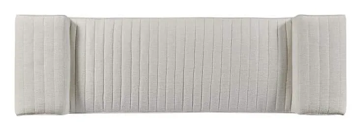 Century Furniture LTU-1081-17-F1 Tatami Quilted Bench Metal Base Century Furniture LTU-1081-17-F1 Tatami Quilted Bench Metal Base
