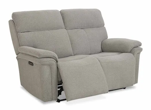 Bassett Club Level 3534-P42F Andre Power Reclining Loveseat with Center Console Bassett Club Level 3534-P42F Andre Power Reclining Loveseat with Center Console