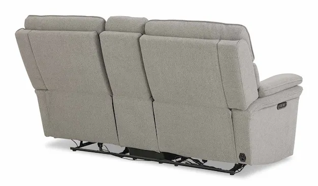 Bassett Club Level 3534-PC42F Andre Power Reclining Loveseat with Center Console Bassett Club Level 3534-PC42F Andre Power Reclining Loveseat with Center Console