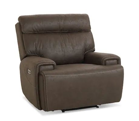 Bassett Club Level 3535-P0J Nathan Power Glider Wall Recliner - Nathan Java Bassett Club Level 3535-P0J Nathan Power Glider Wall Recliner - Nathan Java