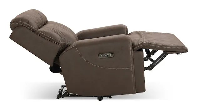 Bassett Club Level 3535-P0J Nathan Power Glider Wall Recliner - Nathan Java Bassett Club Level 3535-P0J Nathan Power Glider Wall Recliner - Nathan Java