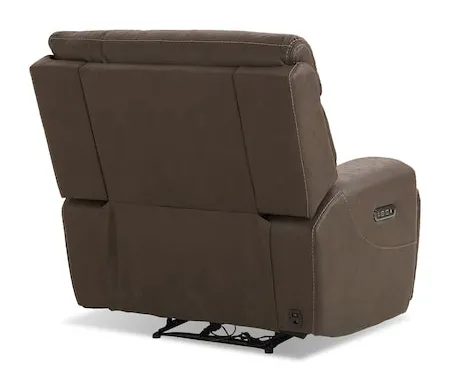 Bassett Club Level 3535-P0J Nathan Power Glider Wall Recliner - Nathan Java Bassett Club Level 3535-P0J Nathan Power Glider Wall Recliner - Nathan Java