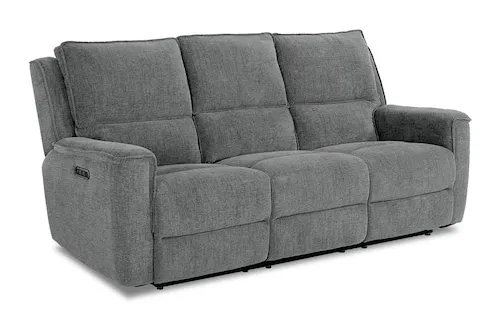 Bassett Club Level 3537-P62F Calvin Power Reclining Sofa - Calvin Forest Bassett Club Level 3537-P62F Calvin Power Reclining Sofa - Calvin Forest