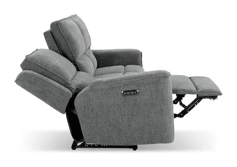 Bassett Club Level 3537-P62F Calvin Power Reclining Sofa - Calvin Forest Bassett Club Level 3537-P62F Calvin Power Reclining Sofa - Calvin Forest
