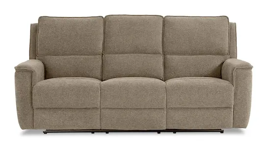 Bassett Club Level 3537-P62P Calvin Power Reclining Sofa - Calvin Pecan Bassett Club Level 3537-P62P Calvin Power Reclining Sofa - Calvin Pecan